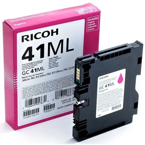 Tusz Ricoh GC 41ML / 405767 Magenta do drukark (Oryginalny) [0.6k]
